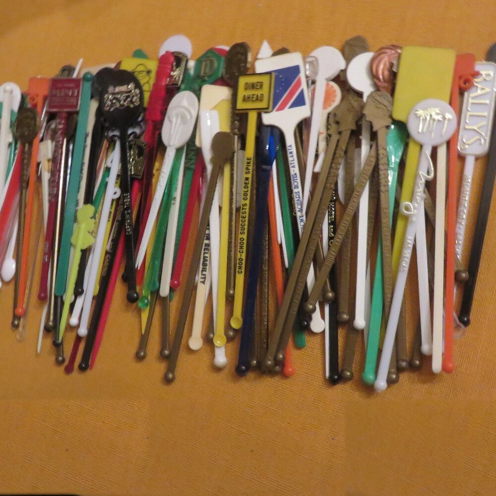 Vintage Swizzle Sticks
